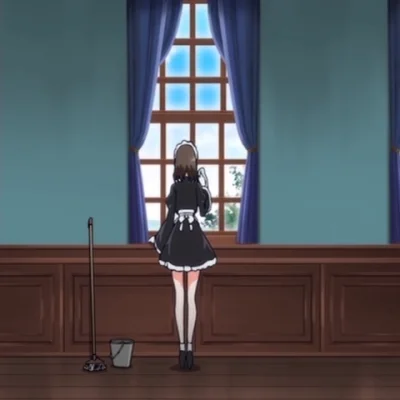 Maid Kyouiku Botsuraku Kizoku Rurikawa Tsubaki The Animation Episode 01